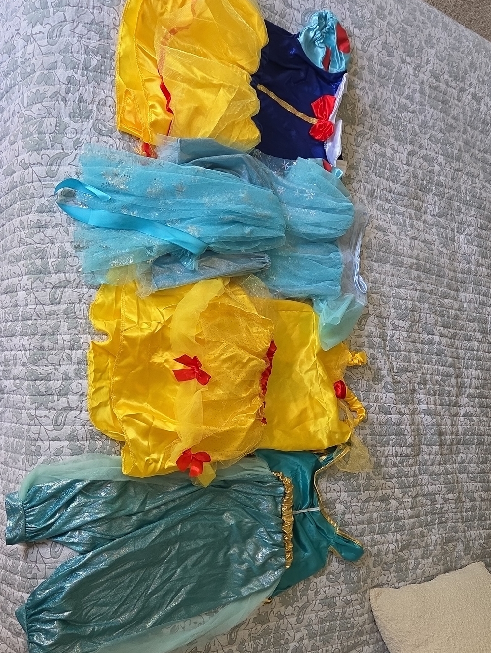 Toddler Disney Princess Costumes - Set Of 4